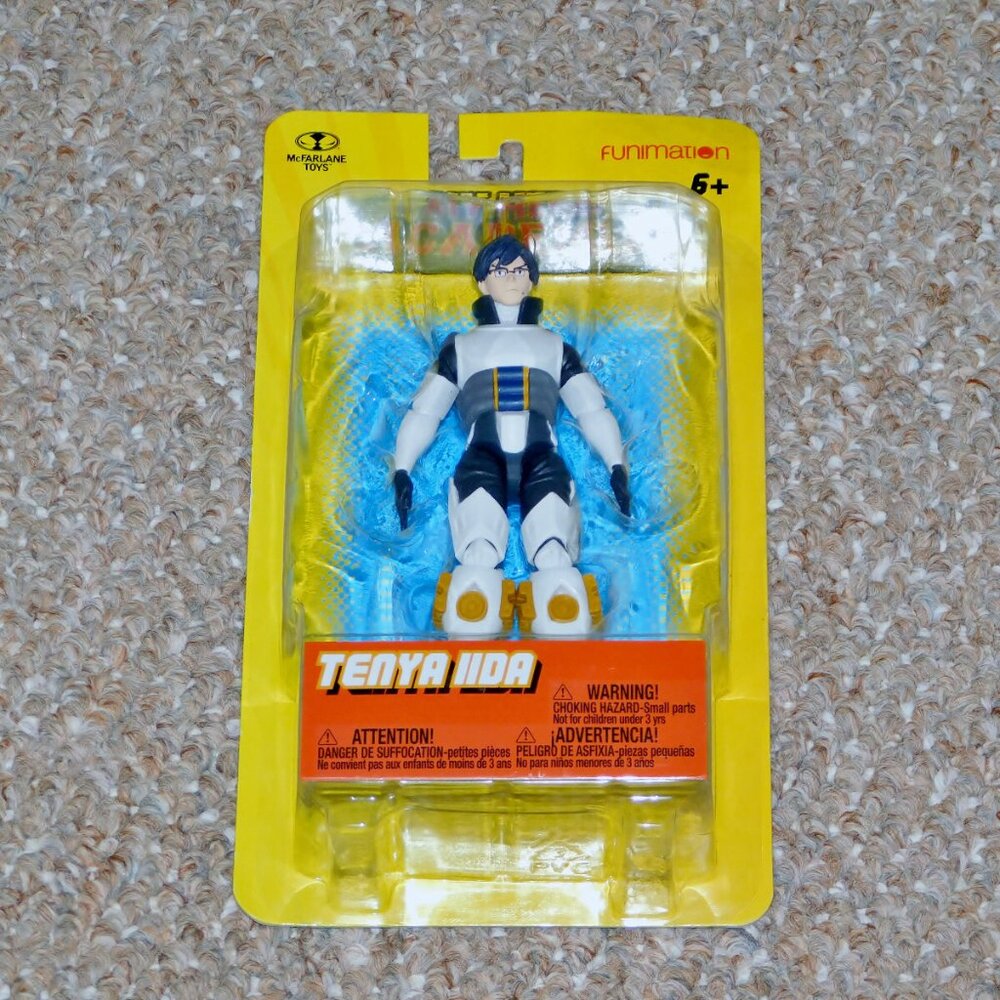 2021 McFarlane My Hero Academia 5" Tenya Iida Figure MOC Brand New